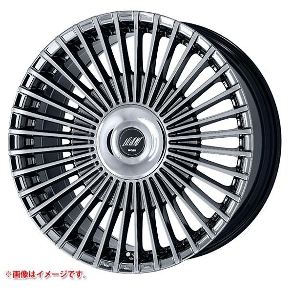 ワーク イミッツ シュトラール 9.0-21 ワークブラックメタルコート WBC