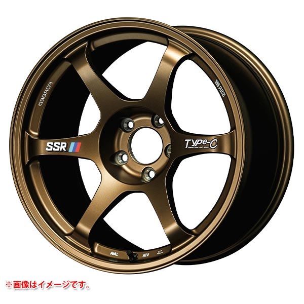 SSR タイプC フォージド 9.0-17 レーシングブロンズ