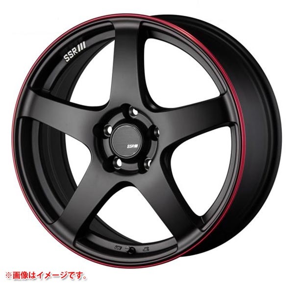 SSR GTV01 7.0-17 フラットブラックレッドライン