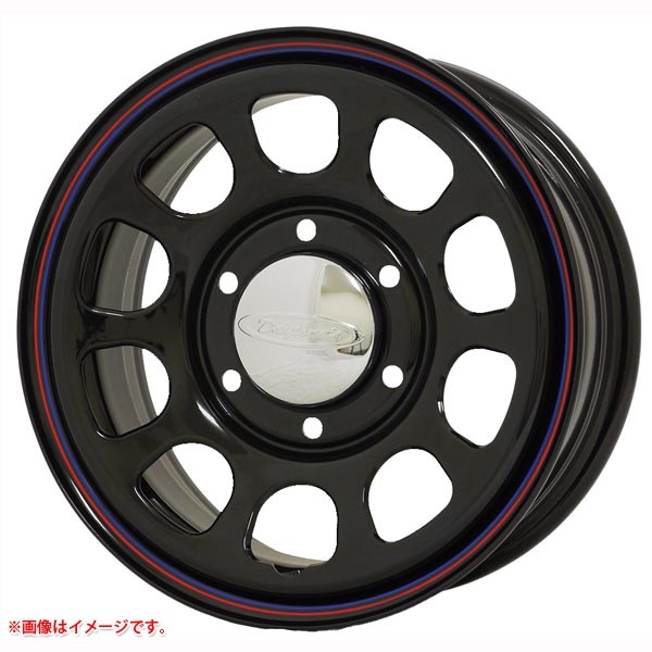 モリタ デイトナズ G2 6.5-15 ブラック(レッドブルーライン)