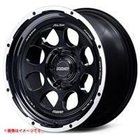 レイズ エーラップ 08X 8.5-18 ブラックリムDC BD