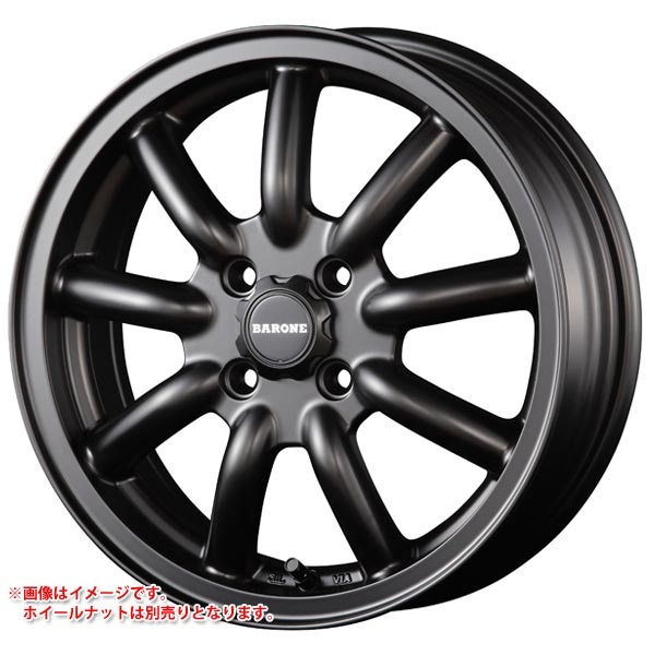 ファブレス ヴァローネ MC-9 4.5-14 セミグロスブラック