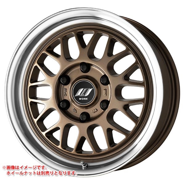 ワーク エクストラップ M1HC 6.5-17 ブロンズメタリックダイヤカットリム BRORC