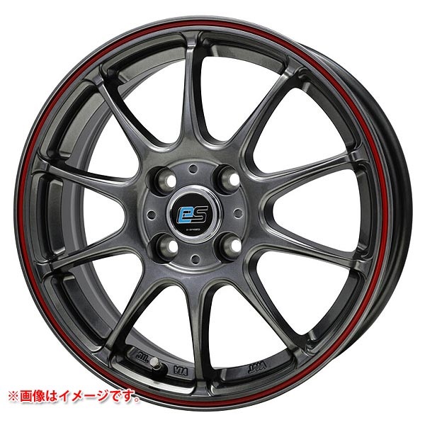ホットスタッフ ジースピード es-01 5.5-15 ハイパーシルバーレッドライン HS/RED