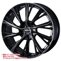 ウェッズ レオニス JG 8.0-19 ブラックSCマシニング BKSC