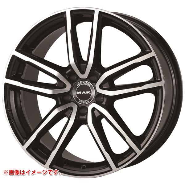 MAK MAK エボ 8.0-18 ブラックミラー