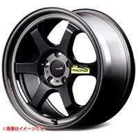 マルカサービス MID レーシング R06 8.5-18 ブラッククリアポリッシュ