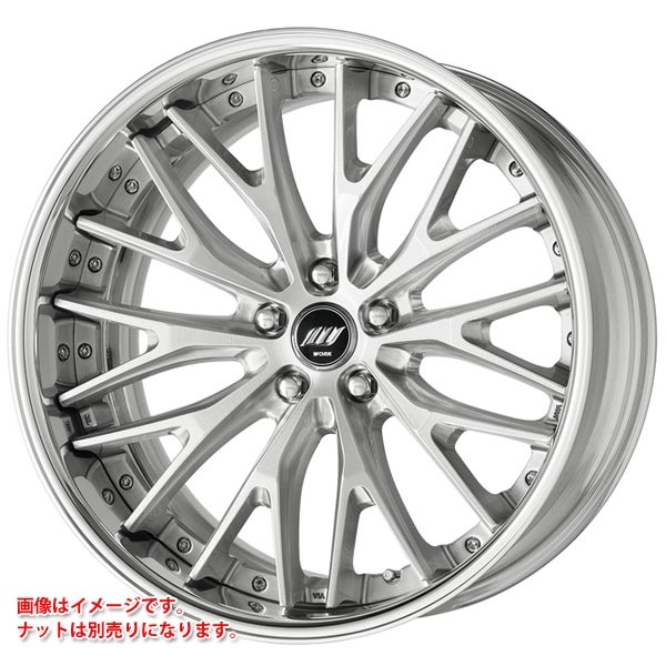 ワーク バックレーベル ジースト BSTX 8.0-19 ブラッシュド BRU