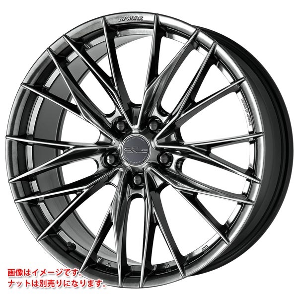 ワーク シュヴァート ブルネン LX 8.0-18 グリミットブラック GTK