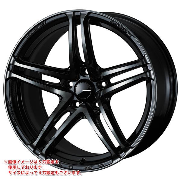 ウェッズ ウェッズスポーツ SA-52R 6.5-17 ウォースブラッククリアー WBC