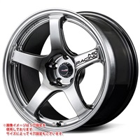 MID MID レーシング R50 エボ 7.0-17 ハイパーシルバー HIS