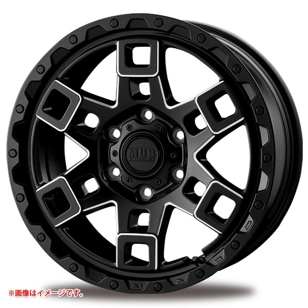 インターミラノ マッドバーン XR-450T 8.5-18 グロスブラックマシニング GBKM