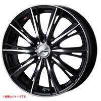 ウェッズ レオニス WX 5.5-15 ブラックミラーカット BKMC