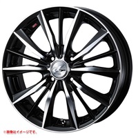 ウェッズ レオニス VX 4.5-15 ブラックミラーカット BKMC