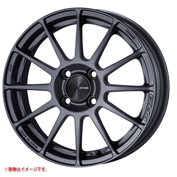 エンケイ パフォーマンスライン PF03 6.5-16 マットダークガンメタリック