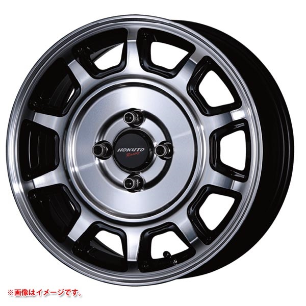 クリムソン ホクトレーシング 零式-S 6.0-15 ブラックポリッシュ