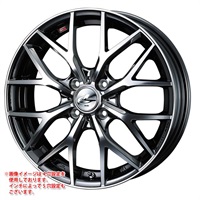 ウェッズ レオニス MX 6.0-16 ブラックメタルコートミラーカット BMCMC