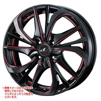 ウェッズ レオニス TE 4.5-15 ブラックSCマシニングレッド BK/SCRED