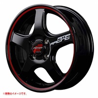 マルカサービス RMP レーシング R50 6.0-16 ブラックリムレッドライン BKR