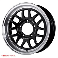 レイズ エーラップ 07X 7.0-18 ブラックリムDC BD