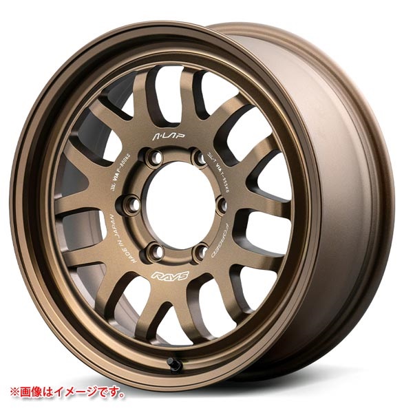 レイズ エーラップ 07X 8.0-17 ブロンズ BR