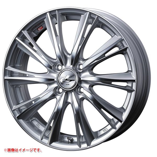 ウェッズ レオニス WX 4.5-14 ハイパーシルバーミラーカット HSMC