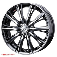 ウェッズ レオニス WX 4.5-14 ブラックメタルコートミラーカット BMCMC