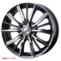 ウェッズ レオニス VX 5.0-16 ブラックメタルコートミラーカット BMCMC