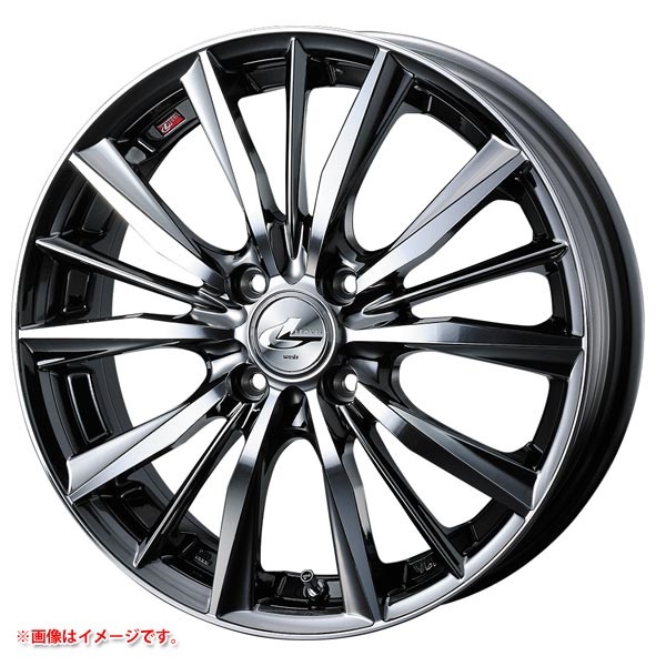 ウェッズ レオニス VX 6.0-16 ブラックメタルコートミラーカット BMCMC