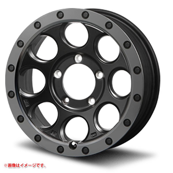 MLJ エクストリームJ XJ03 5.5-16 フラットブラックスモークフランジ