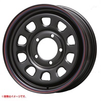 MLJ デイトナ SS 6.0-16 ブラック(レッドブルーライン)
