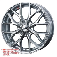 ウェッズ レオニス MX 6.5-17 ハイパーシルバー3SCマシニング HS3/SC