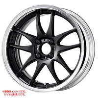 ワーク エモーション CR 2P 9.5-17 マットブラック MBL