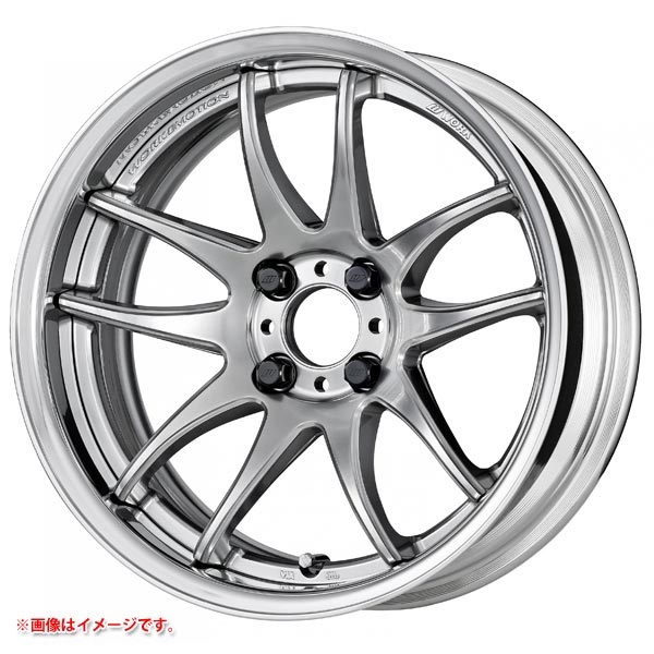 ワーク エモーション CR 2P 10.5-17 クリスタルシルバー CS