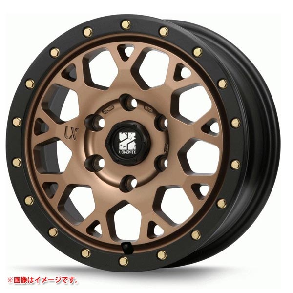 MLJ エクストリームJ XJ04 8.0-16 マットブロンズブラックリム MBR