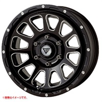 デルタフォース デルタフォース オーバル 8.0-17 ブラックマシニング