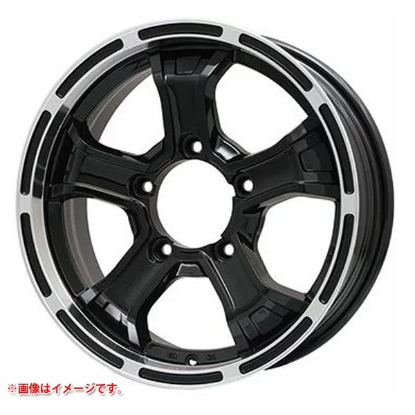 ビッグウェイ B マッド K 5.5-16 グロスブラックリムポリッシュ