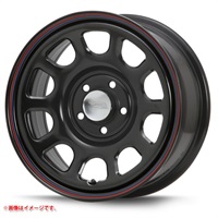 MLJ デイトナ SS 7.0-16 ブラック(レッドブルーライン)
