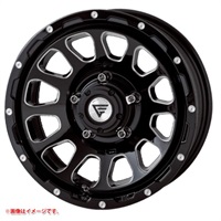 デルタフォース デルタフォース オーバル 5.5-16 ブラックマシニング