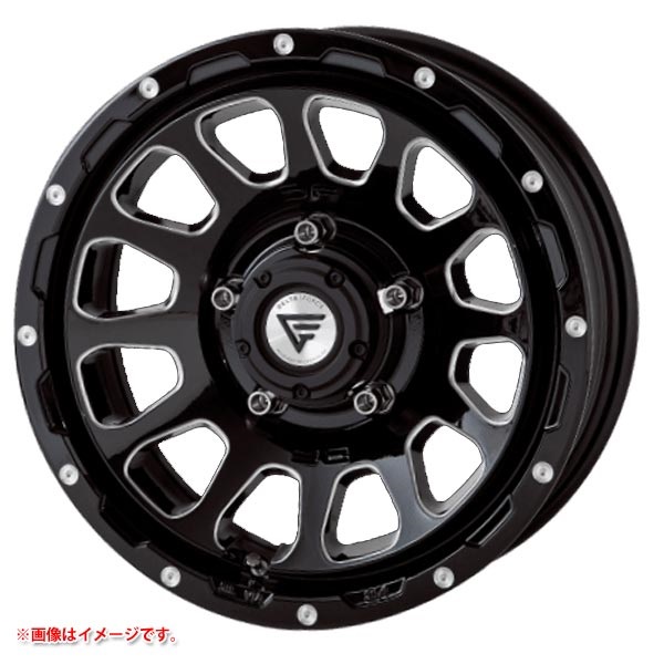 デルタフォース デルタフォース オーバル 6.0-16 ブラックマシニング