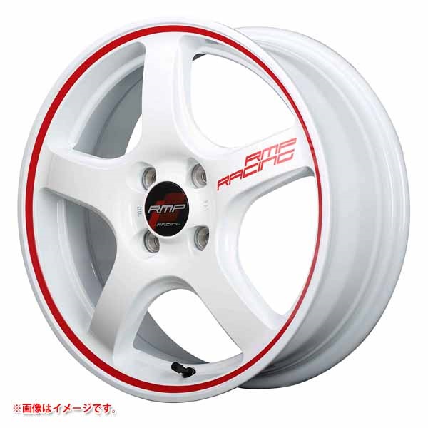 マルカサービス RMP レーシング R50 6.0-16 ホワイトリムレッドライン WHR
