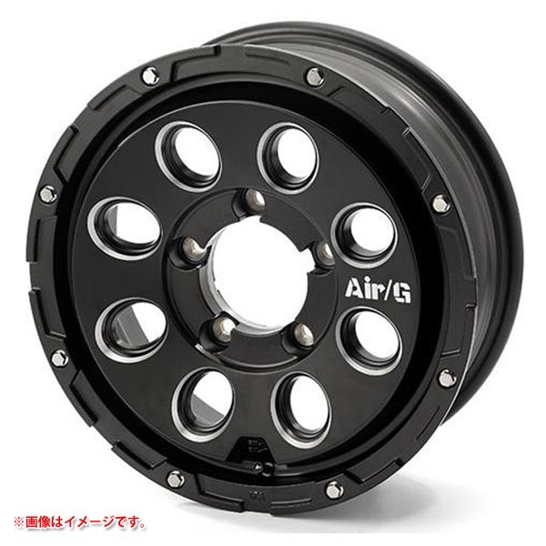 4x4エンジニアリング エアージー マッシヴ 5.5-16 マットブラック MBK
