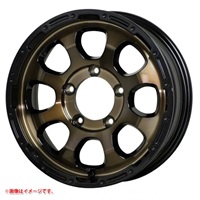 ホットスタッフ マッドクロスグレイス 5.5-16 ブロンズクリアリムブラック BRC/BK