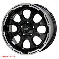 ホットスタッフ マッドクロスグレイス 7.0-16 セミグロスブラックリムポリッシュ GB/P