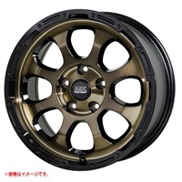 ホットスタッフ マッドクロスグレイス 7.0-16 ブロンズクリアリムブラック BRC/BK