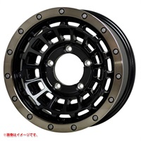 ホットスタッフ バークレイハードロック ローガン 5.5-16 ブラックリムポリッシュブロンズクリア BK/BRC