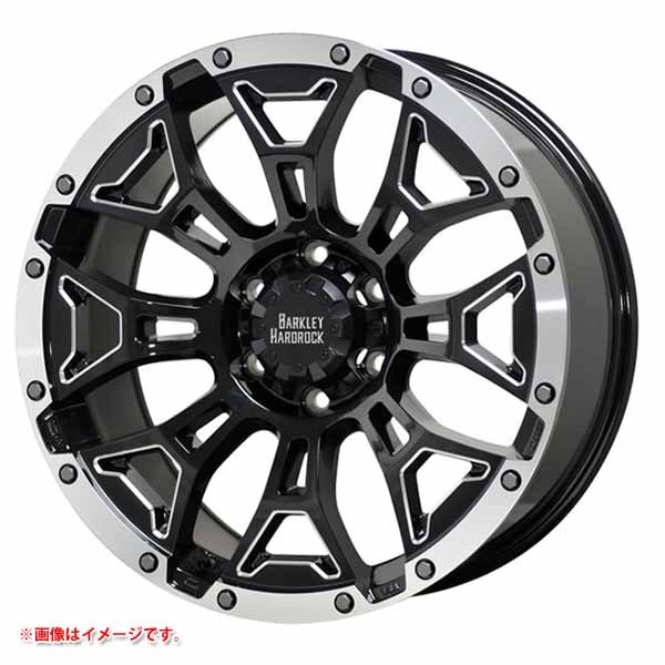 ホットスタッフ バークレイハードロック エルバート 8.5-20 ブラックサイドマシニングリムポリッシュ BSM/P