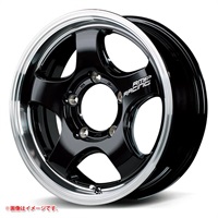 マルカサービス RMP レーシング R05HC 5.5-16 ブラックリムポリッシュ BK2