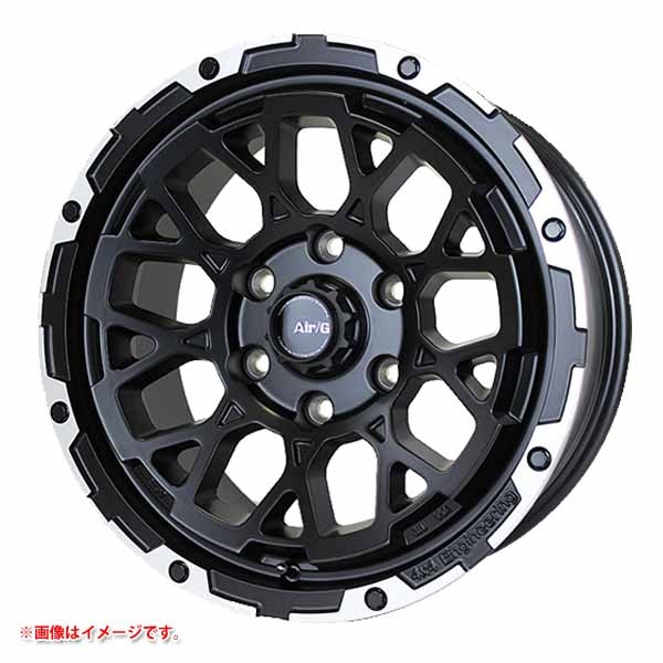4x4エンジニアリング エアージー ロックス 8.0-17 マットブラックリムDC MBKリムDC