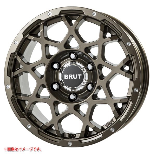 ブルート ブルート BR-55 7.5-17 シャンパンゴールド